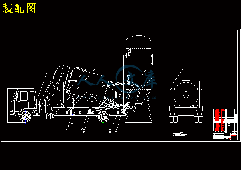 東風(fēng)EQ1168背罐車改裝車設(shè)計.gif